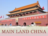 MAIN LAND CHINA